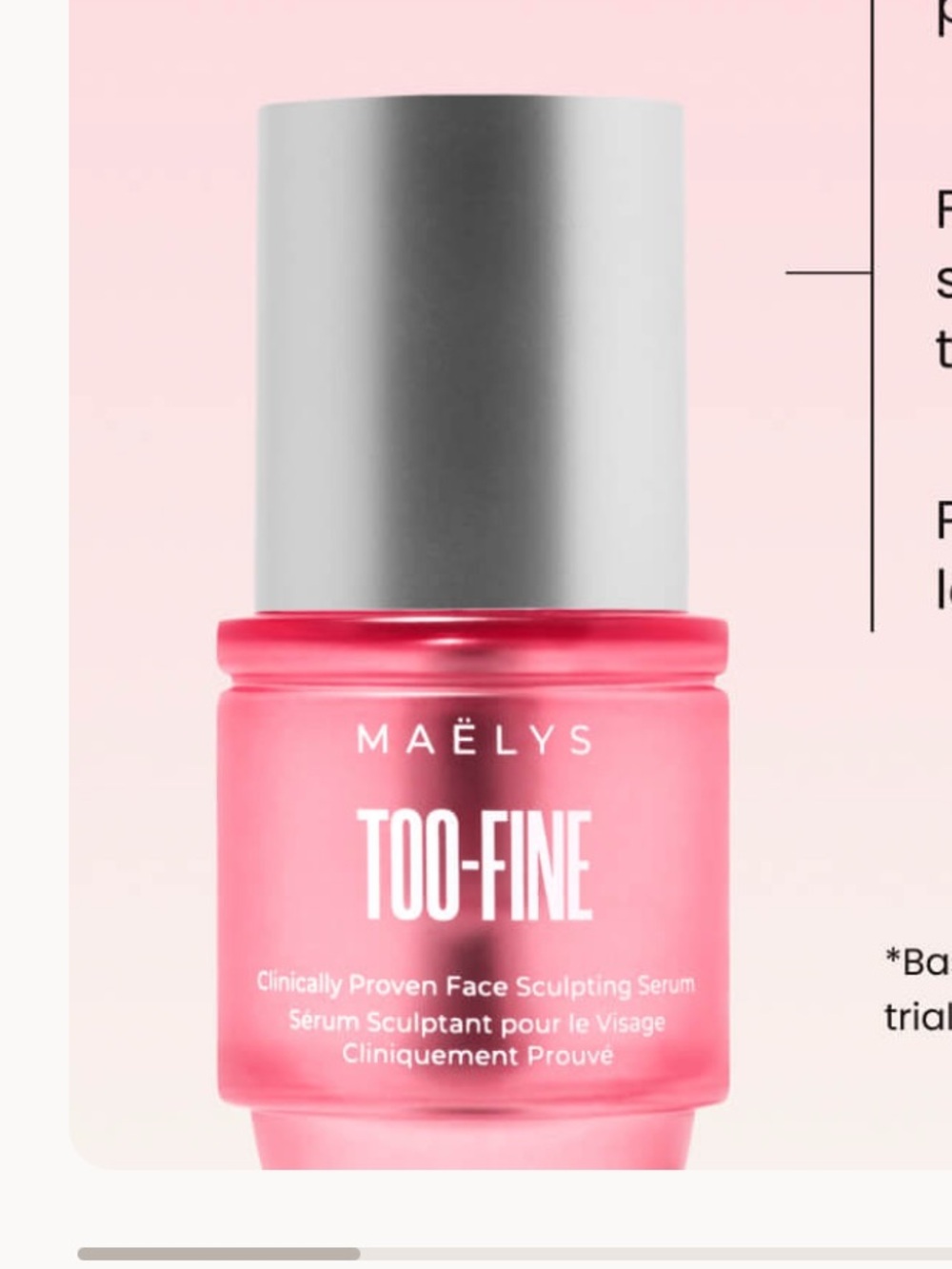 Too-Fine Face Sculpting Serum